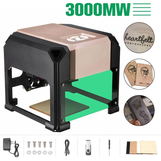 Mini USB 3000MW CNC Laser Engr - đánh giá và giá Mini Laser Engraver Cnc Router