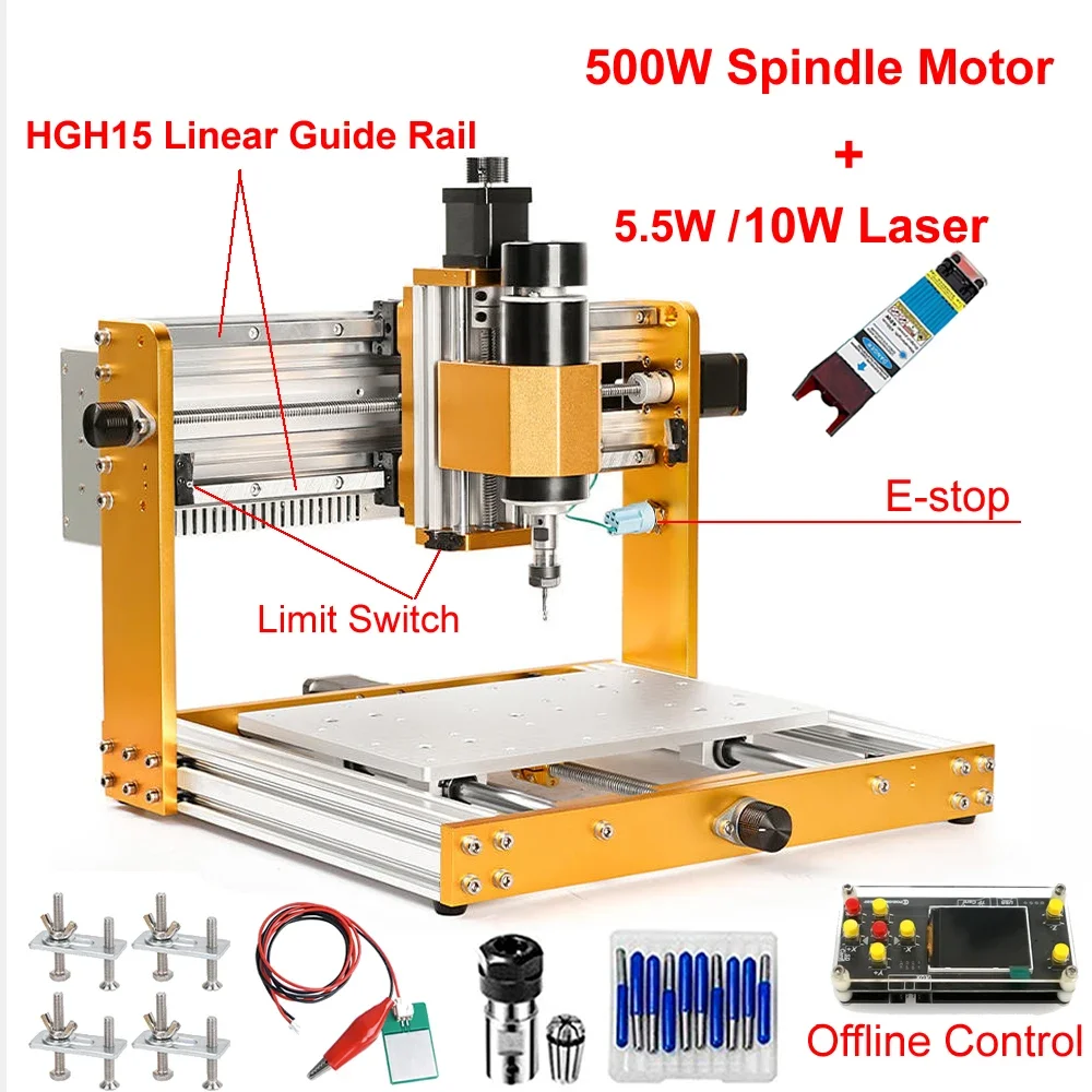Linear Guide Rail Offline Alum - đánh giá và giá Mini Laser Engraver Cnc Router