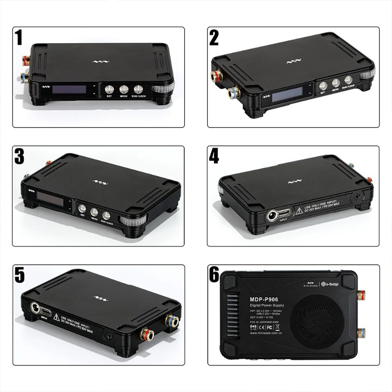 Miniware MDP-P906 Digital Powe - đánh giá và giá Linear Lab Power Supply Adjustable