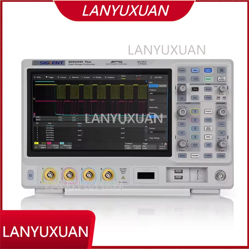 SDS2104XPLUS/SDS2204XPLUS/SDS2 - đánh giá và giá Digital Storage Oscilloscope 100Mhz